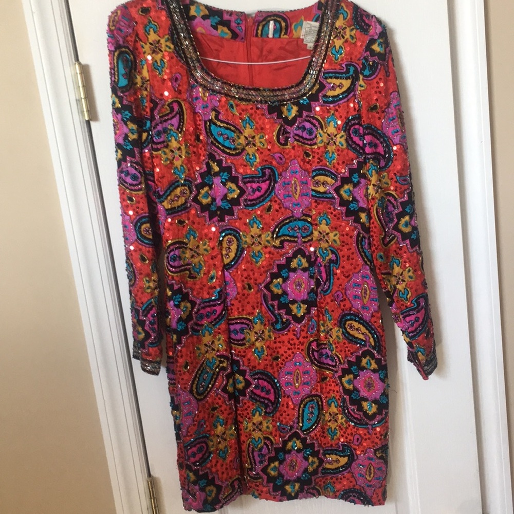 Incredible beaded dress